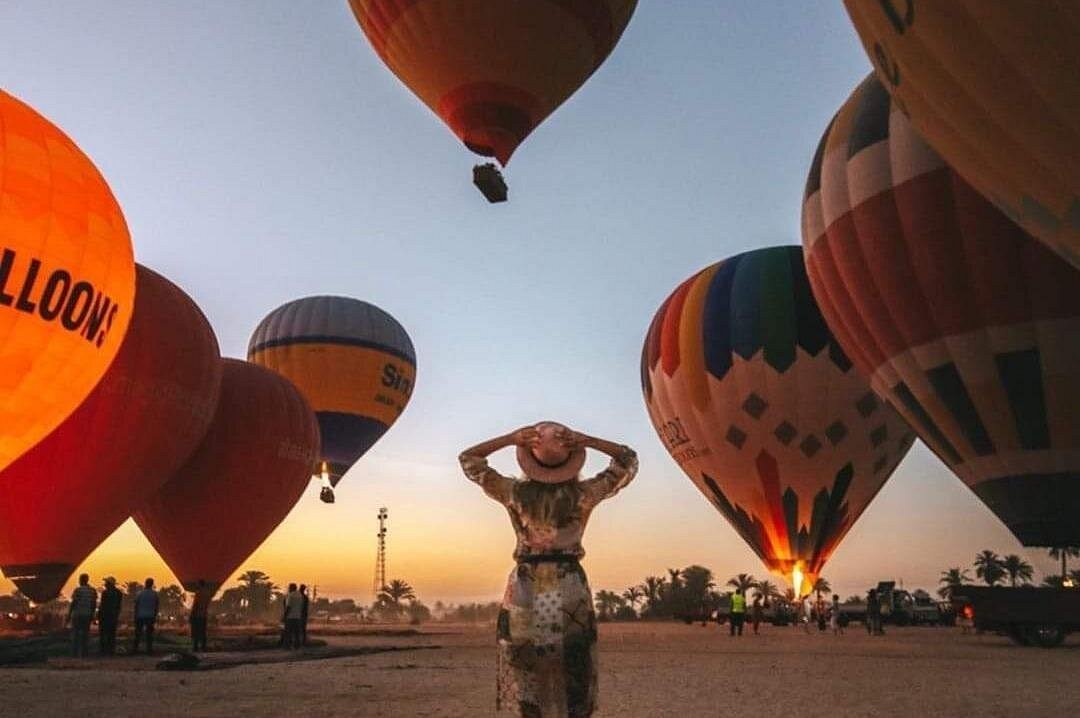 Sunrise Hot Air Balloon Ride over Luxor